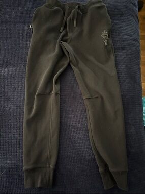 Boys GOAT Black Jogger Sweatpants